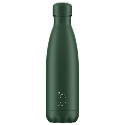 Chillys Matte All Green 500ml Bottle (6858154213434)