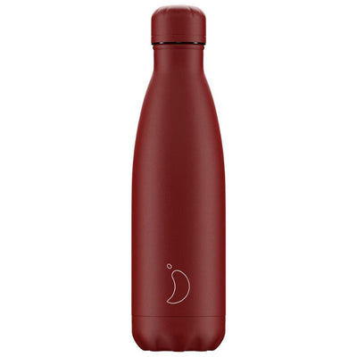 Chillys Matte All Red 500ml Bottle (6858154115130)