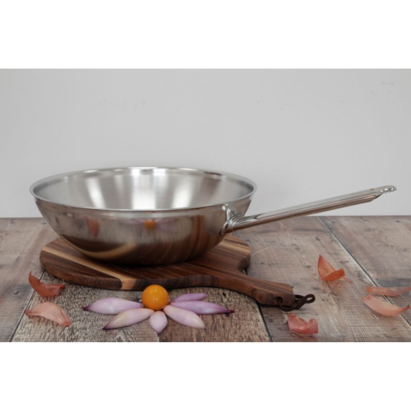 Demeyere Apollo Wok 30cm Stainless Steel – Art of Living Cookshop