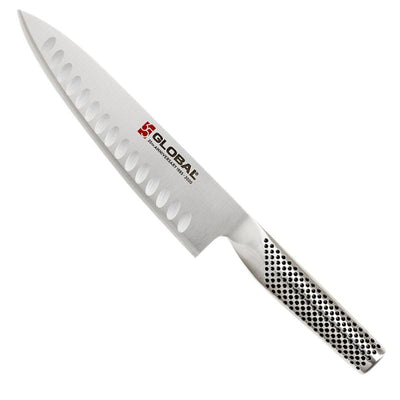 DISC Global Cooks Knife 19cm Fluted 35th Ann (012051) (6892232310842)