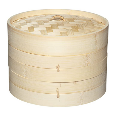 Kitchen Craft Bamboo Steamer 8in / 20cm (6857973760058)