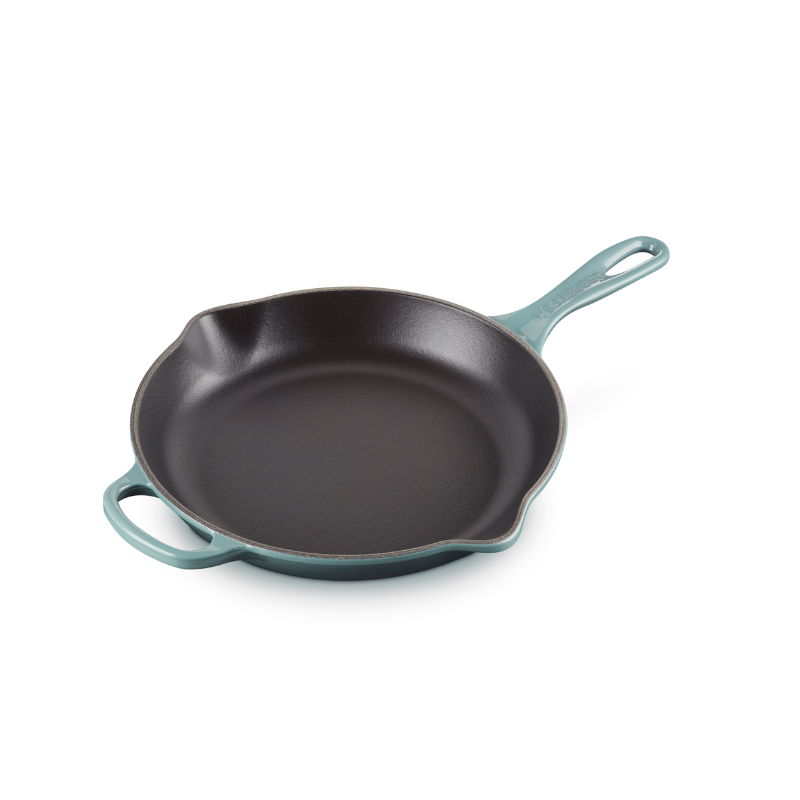 Le Creuset Cast Iron Frying Pan with Metal Handle Ocean 26cm (6954774921274)