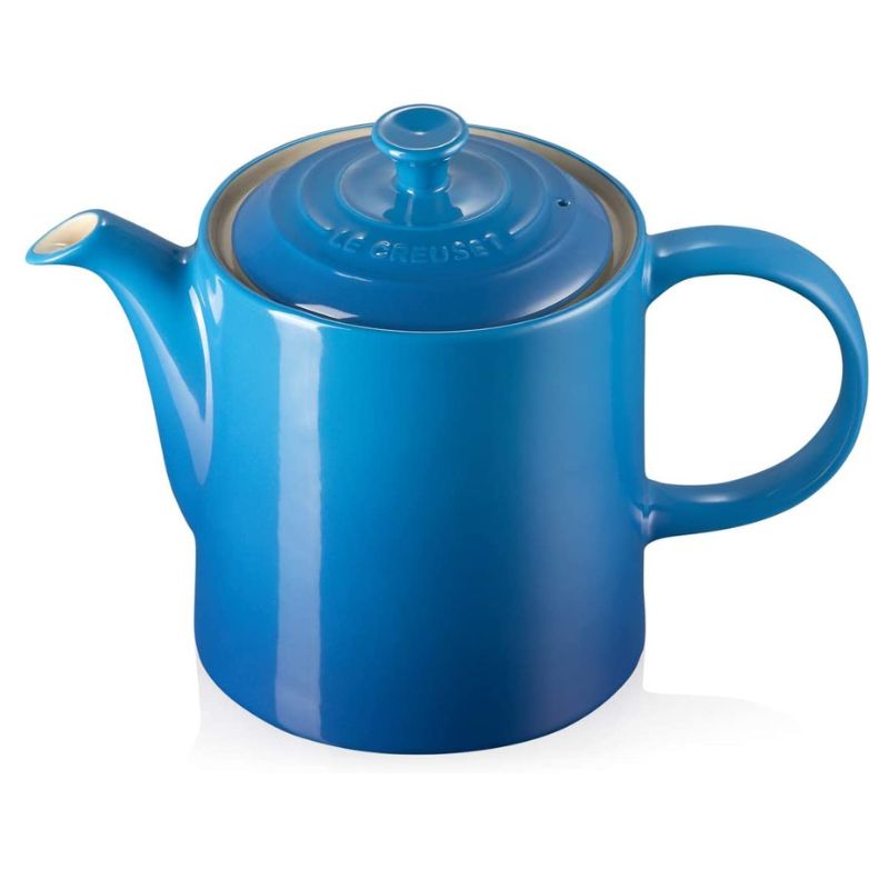 Le Creuset Stoneware Grand Teapot Marseille Blue (2368155418682)