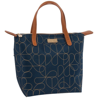 Navigate Beau and Elliot Brokenhearted Lunch Tote Navy (6789023531066)