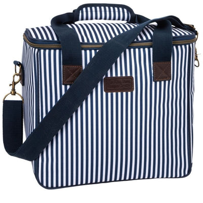 Navigate Three Rivers Insulated Family Cool Bag Blue/White Stripe (6789023727674)
