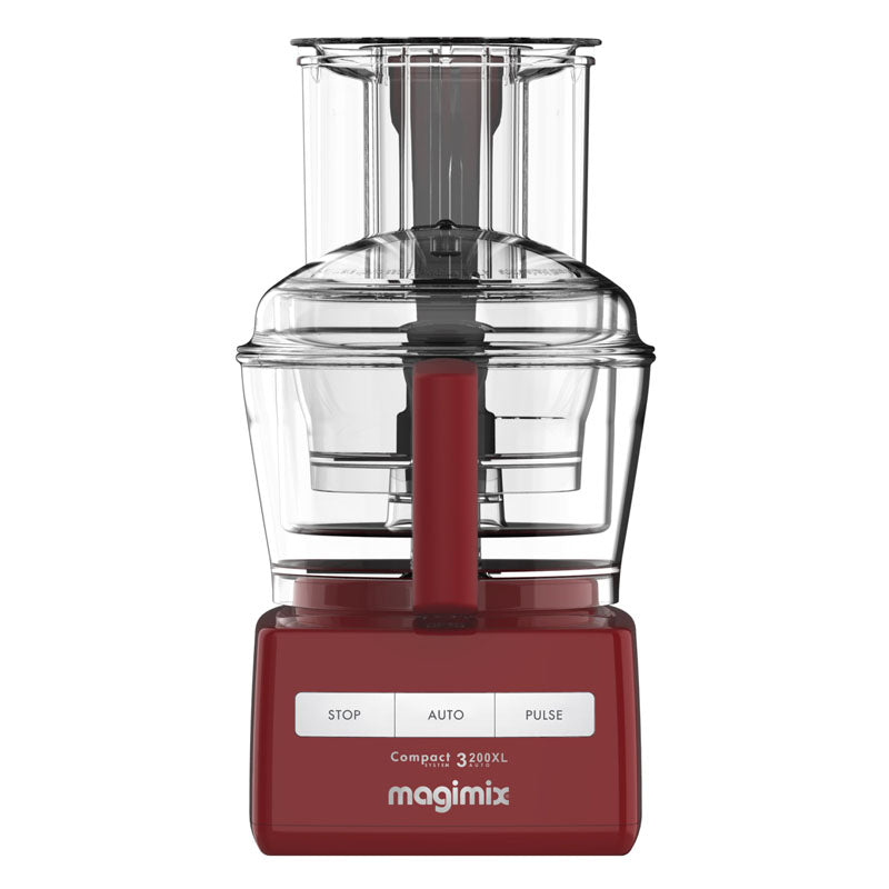 Magimix Food Processor 3200XL Compact Red (2368221904954)