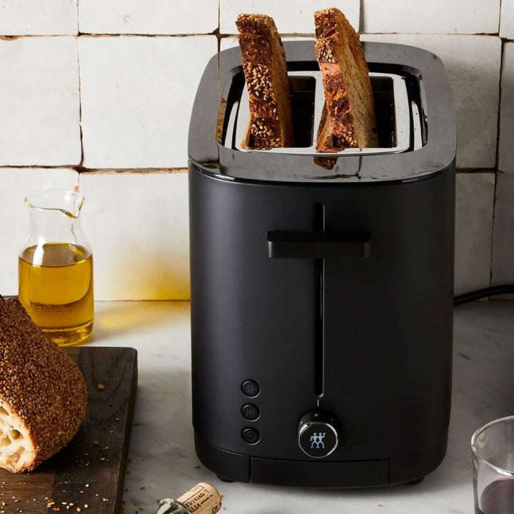 Zwilling Enfinigy Toaster, short slots Black – Art of Living