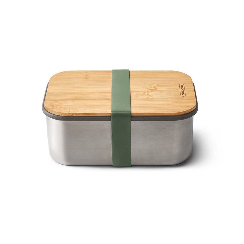 Black & Blum Stainless Steel Sandwich Box Large Olive - Art of Living Cookshop (4510087086138)