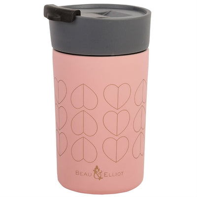 Beau & Elliot Blush 300ml Travel Mug - Art of Living Cookshop (2485616508986)