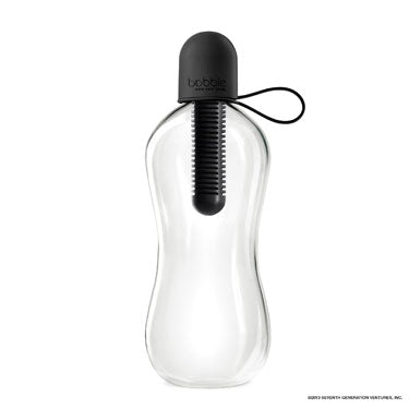 Bobble Water Bottle with Intergrated Cap 0.5L Black 053BOEUBK-6PK - Art of Living Cookshop (2368262045754)