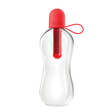 Bobble Water Bottle with Intergrated Cap 0.5L Red 053BOEURD-6PK - Art of Living Cookshop (2368261881914)