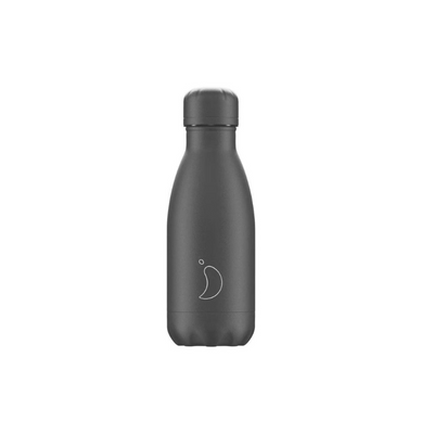 Chilly's Bottle Monochrome All Black 260ml Bottle (6858153525306)