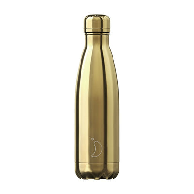 Chilly's Metals Gold Bottle 500ml - Art of Living Cookshop (2382999879738)