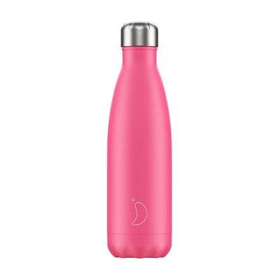 Chilly's Neon Pink Bottle 500ml - Art of Living Cookshop (4468178321466)
