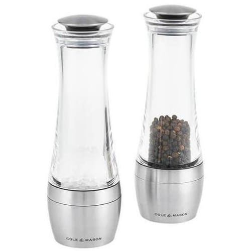 Cole & Mason Amesbury 190mm Clear/Stainless Steel Gift Set - Art of Living Cookshop (6554833485882)