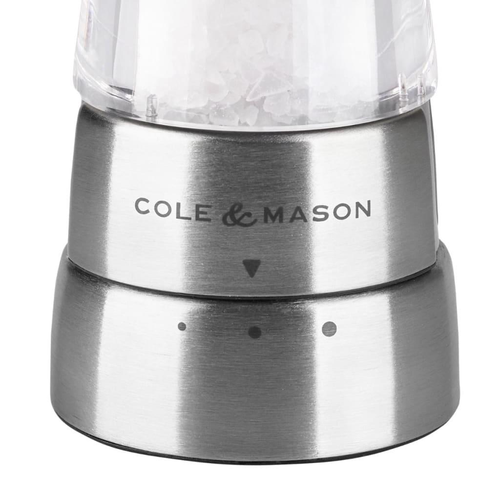 Cole & Mason Gourmet Precision Derwent Stainless Steel Salt & Pepper Mill Gift Set 157 mm - Art of Living Cookshop (2527976325178)