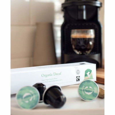 Cru Kafe Organic Decaf Coffee Pack of 10 Capsules - Art of Living Cookshop (2382832631866)