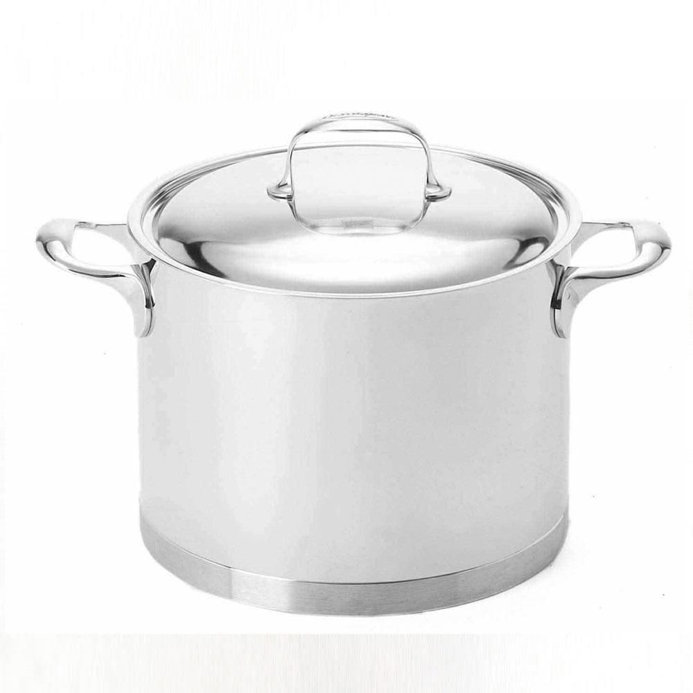 Demeyere Atlantis Stock Pot with Lid Stainless Steel – Art of Living ...