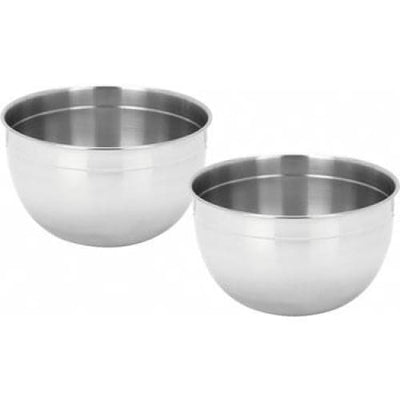 Demeyere Mixing Bowls (2pce) 20cm & 24cm / 3.3L & 4.9L Stainless Steel - Art of Living Cookshop (2368203063354)