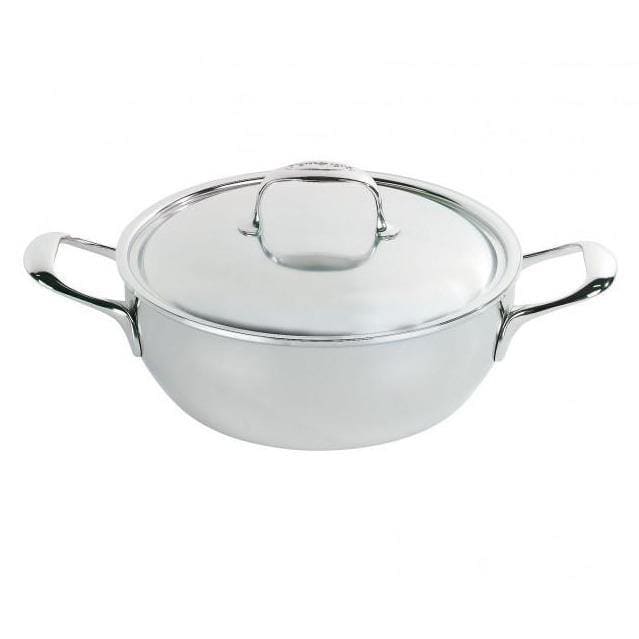 Demeyere SECONDS Atlantis Dutch Oven with Lid 28cm / 4.8L Stainless Steel - Art of Living Cookshop (6539418107962)