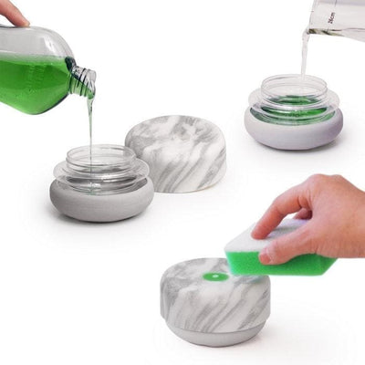 Do-Dish™ Soap Dispenser - marble grey - Art of Living Cookshop (2485612937274)