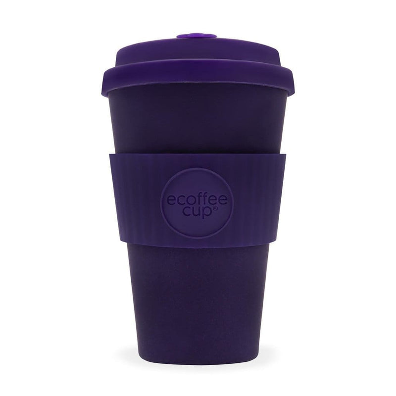 Ecoffee Cup Sapere with Purple Lid 14oz - Art of Living Cookshop (2382989885498)
