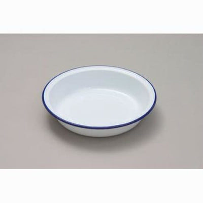 Falcon Enamel Round Pie Dish 22 cm Blue / White 46522 - Art of Living Cookshop (2368196476986)