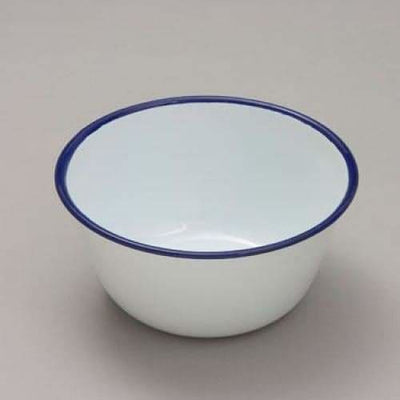 Falcon Enamel Round Pudding Basin 12 cm Blue / White 59512 - Art of Living Cookshop (2368196673594)