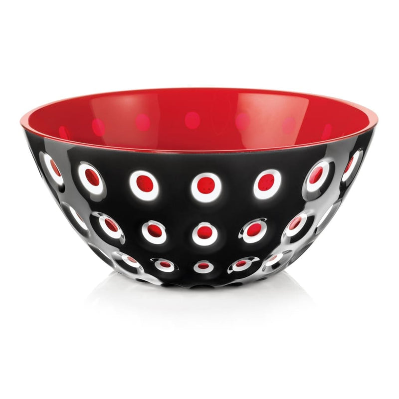 Guzzini - Le Murrine Bowl - Black/Red - 25cm - Art of Living Cookshop (2382946402362)