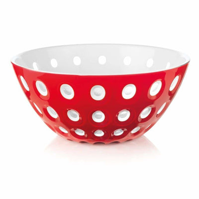 Guzzini - Le Murrine Bowl - Red/White - 25cm - Art of Living Cookshop (2382946598970)
