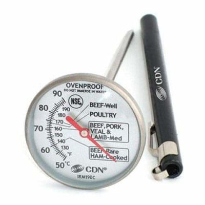 ICTC Dial Meat Thermometer Ovenproof +54 to +88 C - Art of Living Cookshop (2368267485242)
