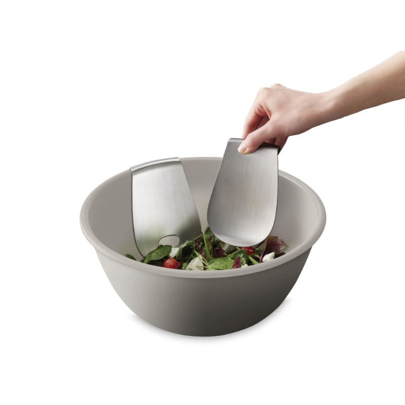 Joseph Joseph Uno Salad Bowl & Server Set - Stone - Art of Living Cookshop (4643323052090) (6849476558906)