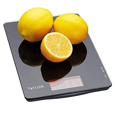 Kitchen Craft Taylor Pro Black Glass Scales 5kg (6858686169146)