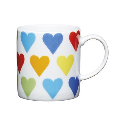 Kitchen Craft Espresso Mug 'Hearts' - Art of Living Cookshop (2382996996154)