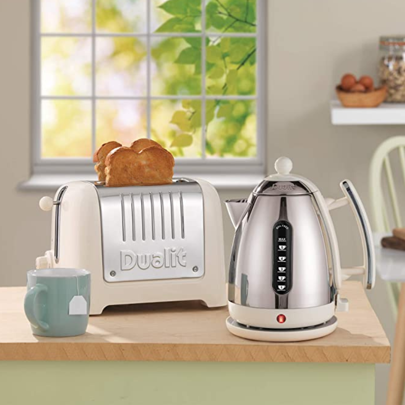 Dualit Lite Cordless Jug Kettle Canvas White – Art of Living