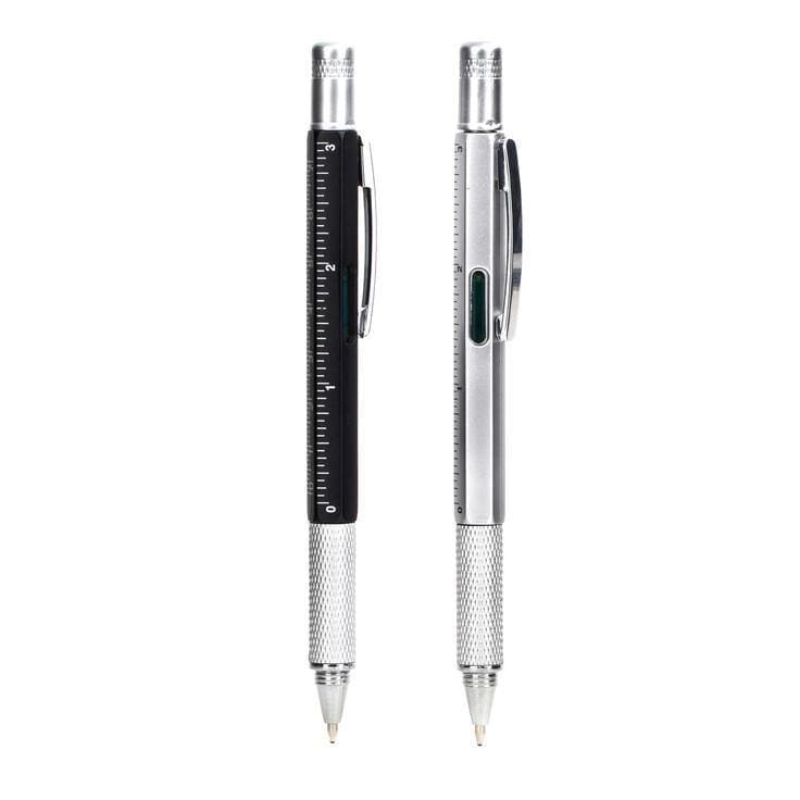 Kikkerland Pen Multi Tool Black and Silver - Art of Living Cookshop (4531752468538)