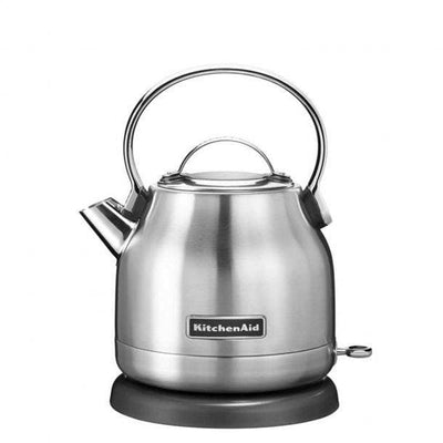 KitchenAid 1.25L Traditional Dome Kettle Empire Stainless Steel - Art of Living Cookshop (4523866488890)