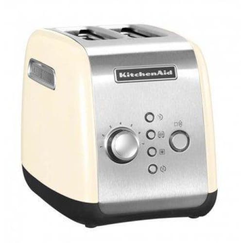 KitchenAid 2 Slot Automatic Toaster Almond Cream - Art of Living Cookshop (4523858034746)