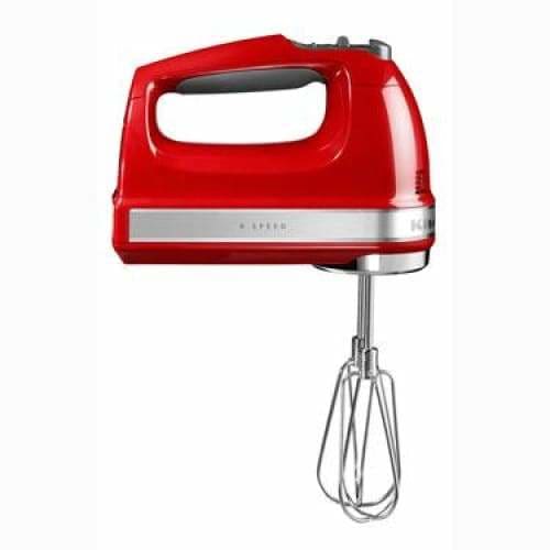 KitchenAid Artisan 9 Speed Hand Mixer Red - Art of Living Cookshop (2368257785914)