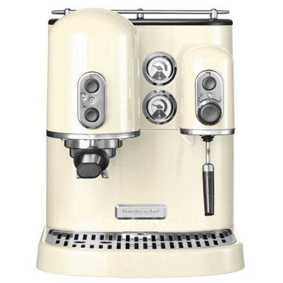 KitchenAid Artisan Espresso Maker Almond Cream - Art of Living Cookshop (4524065521722)