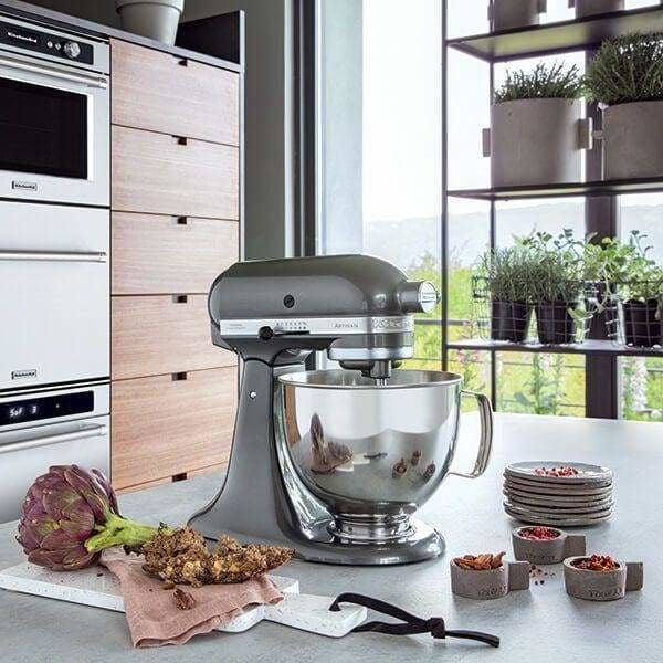 KitchenAid Artisan Stand Mixer 125 Liquid Graphite - Art of Living Cookshop (4419124494394)