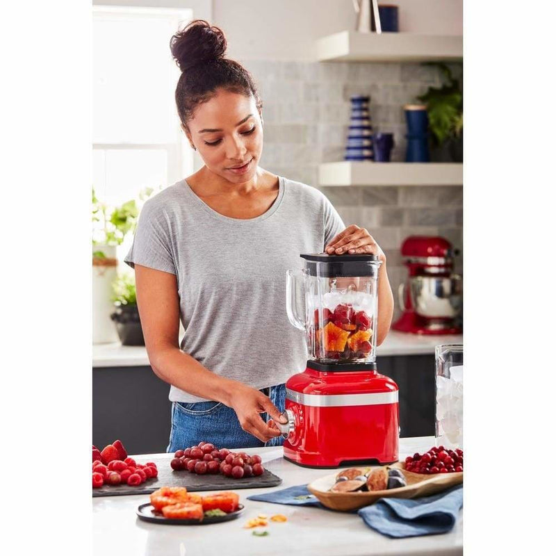 KitchenAid Blender K400 with Glass Jar Empire Red - Art of Living Cookshop (4419093102650)