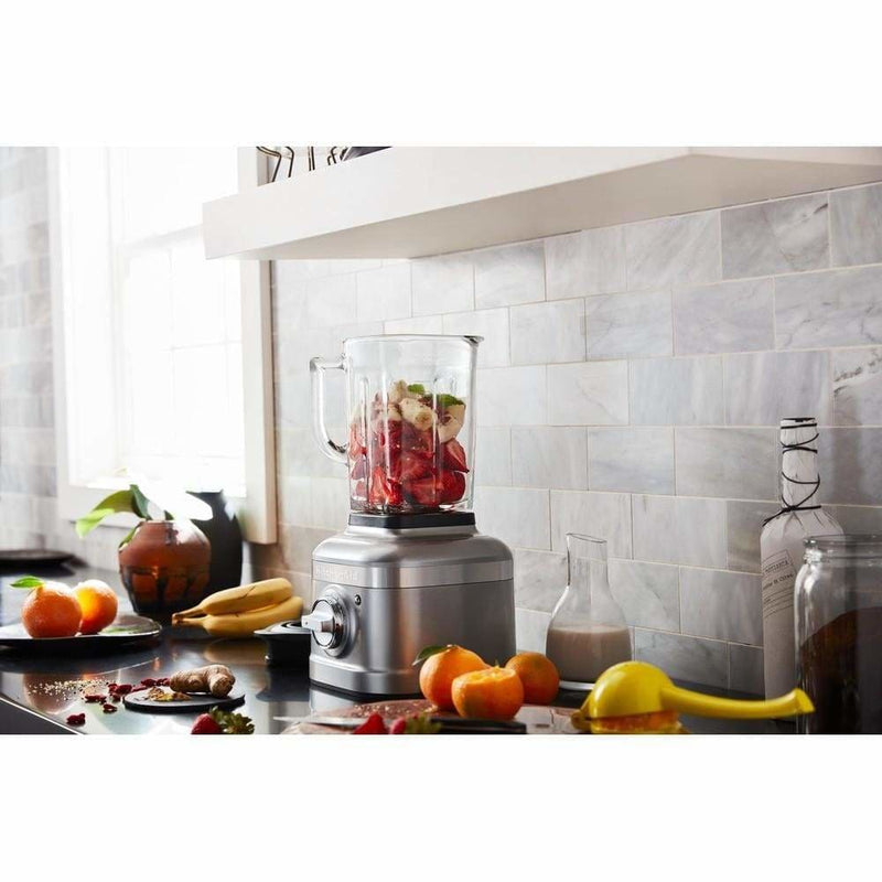 KitchenAid Blender K400 with Glass Jar Medallion Silver - Art of Living Cookshop (4419096215610)
