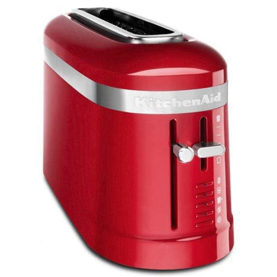 KitchenAid Design 2 Slot Long Slot Toaster Empire Red - Art of Living Cookshop (4524066275386)
