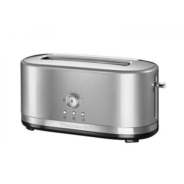 KitchenAid Manual Control 4 Slot Long Slot Toaster Contour Silver - Art of Living Cookshop (4524066308154)