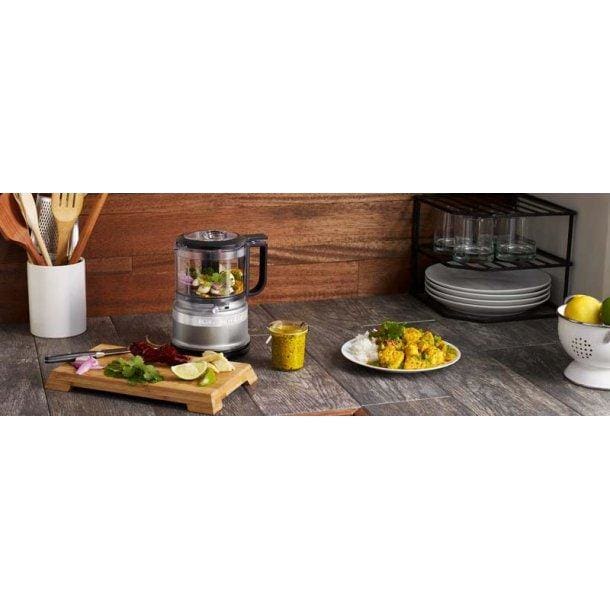 KitchenAid Mini Food Processor Contour Silver - Art of Living Cookshop (4524066865210)