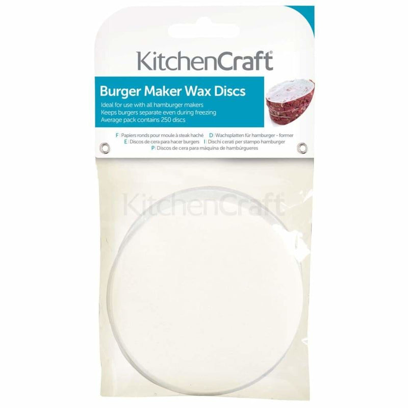 KitchenCraft 250 Wax Discs for Hamburger Maker - Art of Living Cookshop (2382884208698)