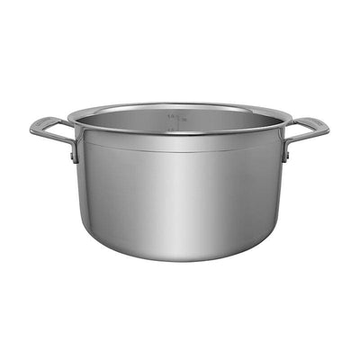 Le Creuset 3-ply Stainless Steel Deep Casserole 24cm (without LC Box) - Art of Living Cookshop (2461976952890) (6843866873914)