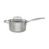 Le Creuset 3-ply Stainless Steel Saucepan and Lid - Art of Living Cookshop (2461967843386)