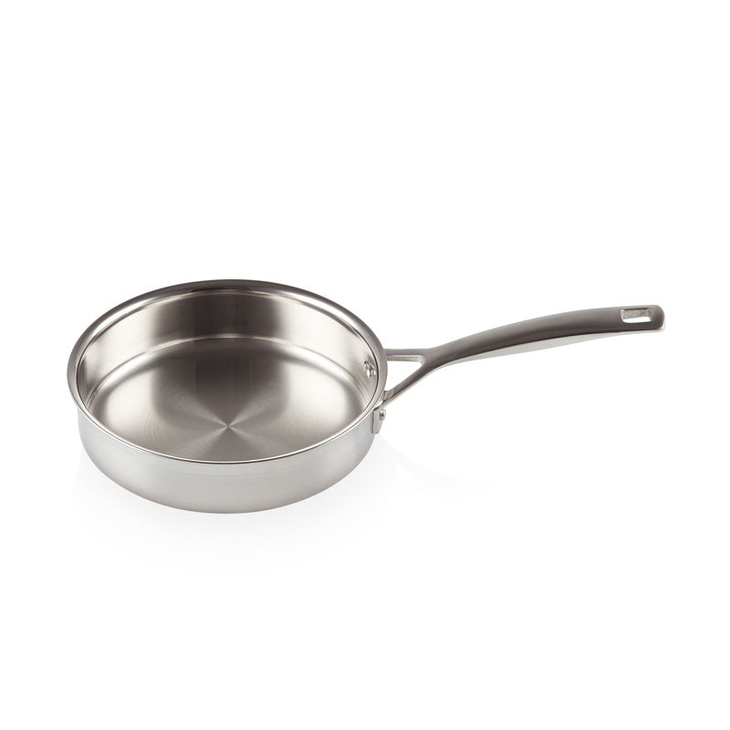 Le Creuset 3-ply Stainless Steel Sauté Pan with Poaching Insert 20cm (2498372993082)
